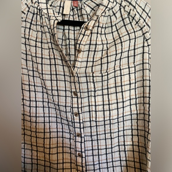Anthropologie Pilcro Plaid Shirt - Picture 7 of 10